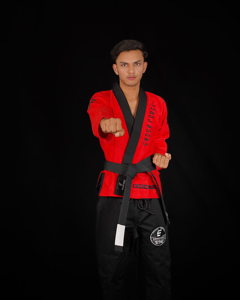 RED & BLACK BJJ GI - Image 7