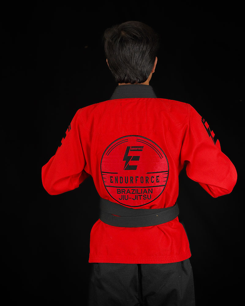 RED & BLACK BJJ GI - Image 10