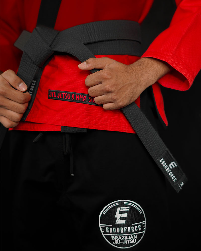 RED & BLACK BJJ GI - Image 3