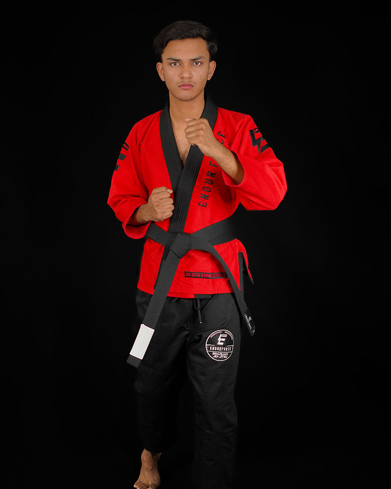 RED & BLACK BJJ GI - Image 4
