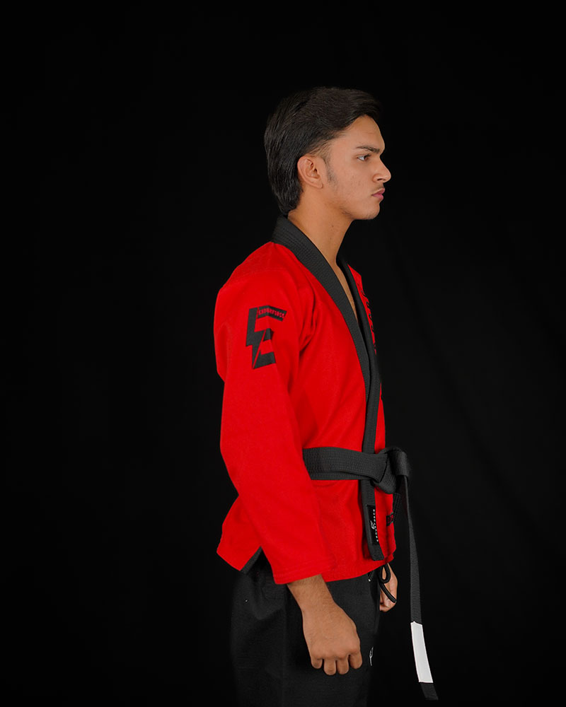 RED & BLACK BJJ GI - Image 5