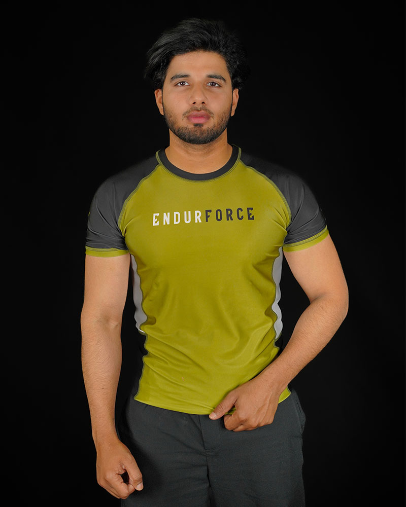 MESH PANAL OD GREEN RASHGUARDS - Image 2