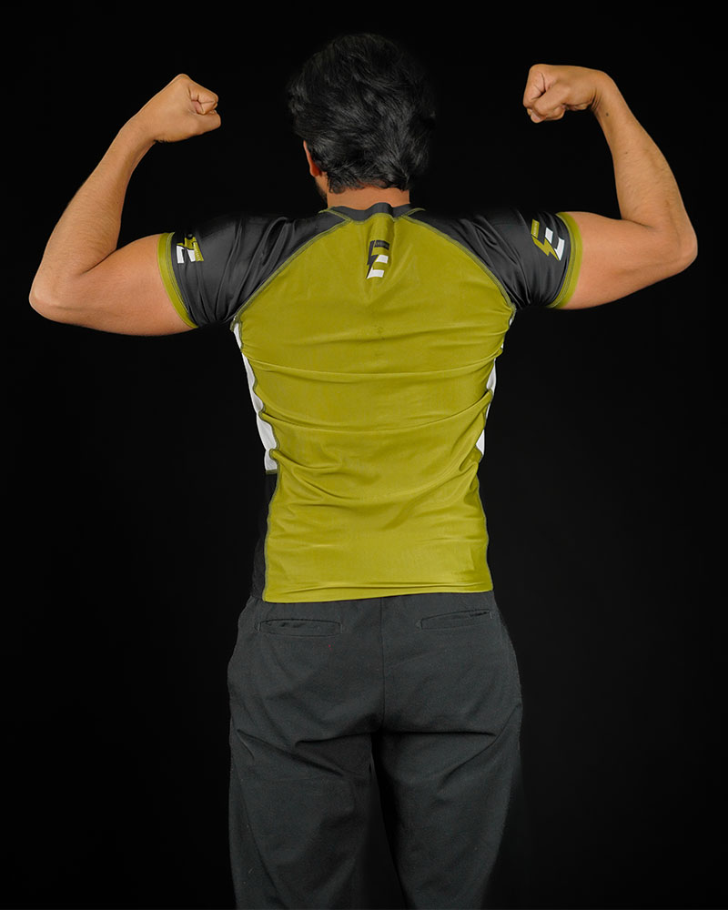 MESH PANAL OD GREEN RASHGUARDS - Image 6