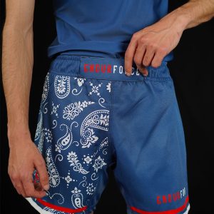 PAISLEY NAVY GRAPPLING SHORTS