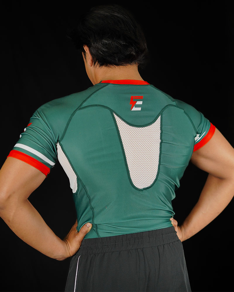 Green Panal Rashguard - Image 5