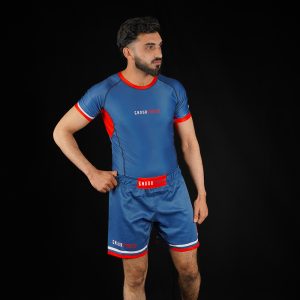 NAVY BLUE PANAL RASHGUARDS