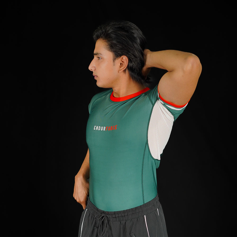 Green Panal Rashguard